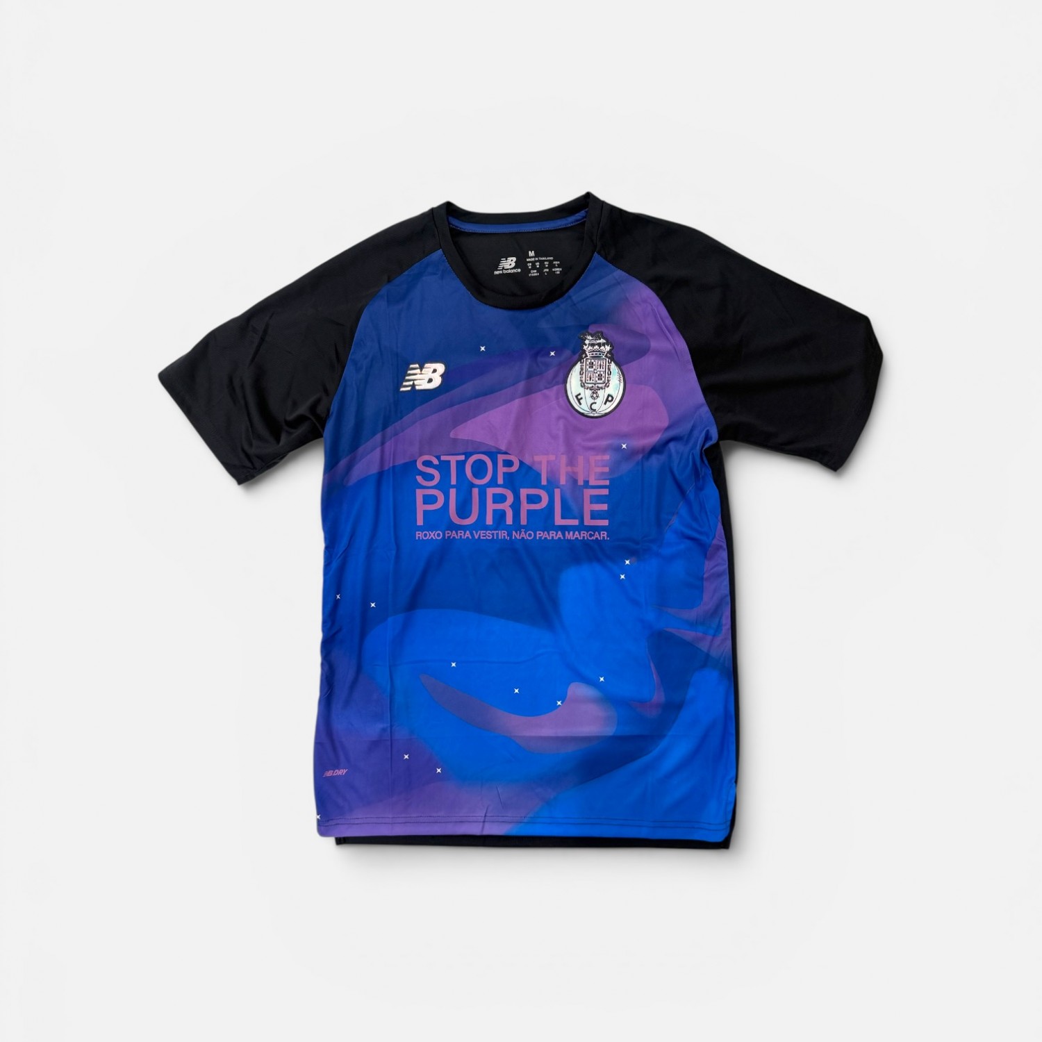 NEW BALANCE FC PORTO STOP THE PURPLE TRAINING JERSEY M